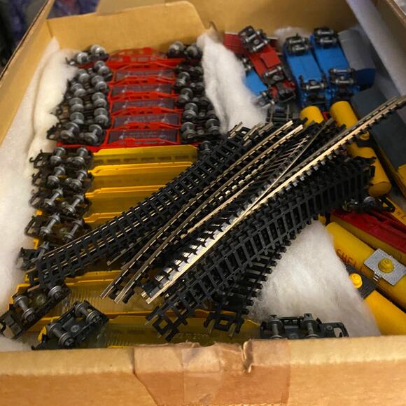 Vintage Lone Star OOO Gauge Union Pacific Train Lot Engine + 36 Cars + Track - Picture 10 of 10